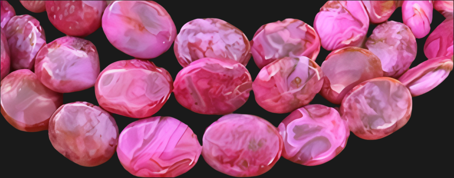 Pink Crazy Lace Agate