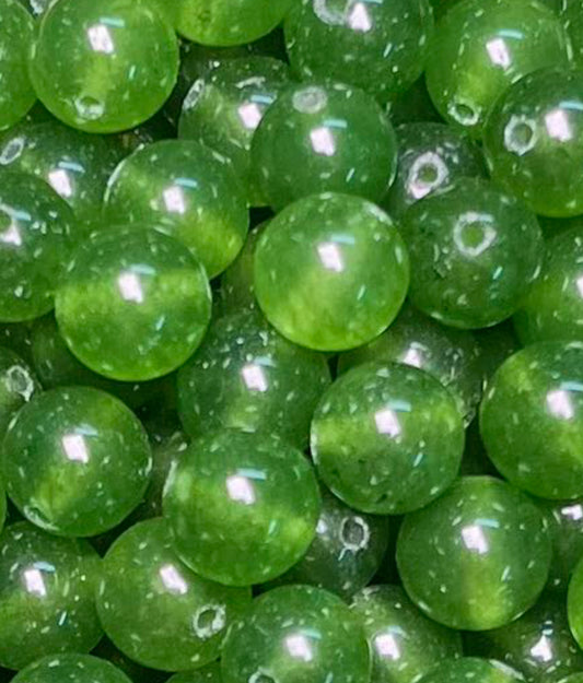 Green Chalcedony (DYED)