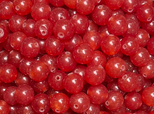 Red Chalcedony (DYED) 10MM